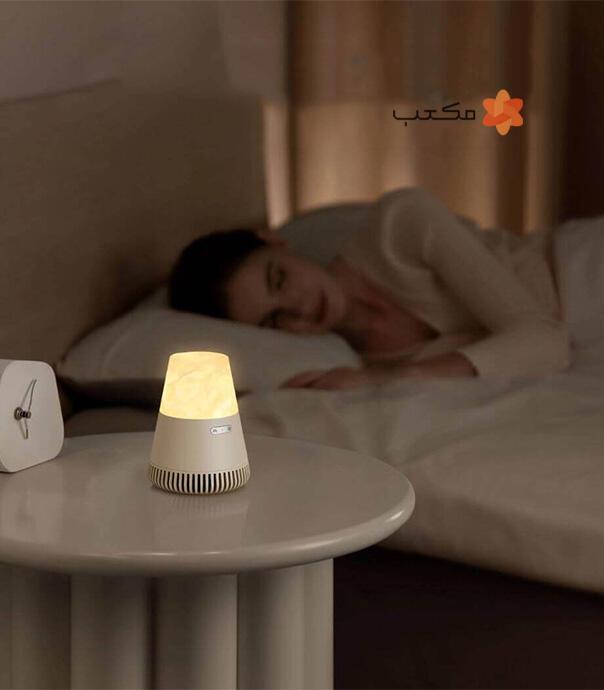 اسپیکر بلوتوثی و چراغ خواب طرح سنگ مدل Ezvalo Bluetooth Speaker - EZM2436A