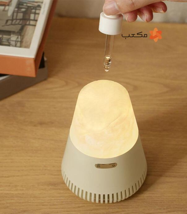 اسپیکر بلوتوثی و چراغ خواب طرح سنگ مدل Ezvalo Bluetooth Speaker - EZM2436A