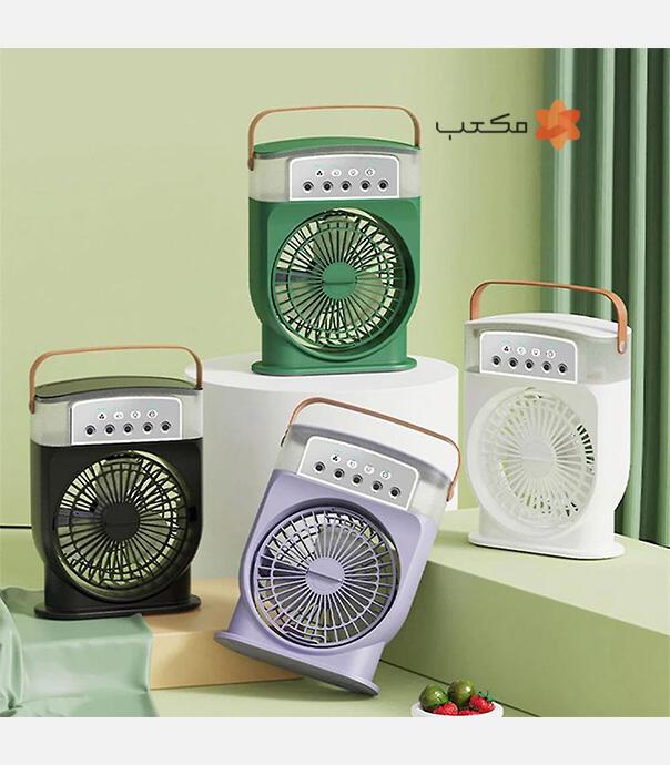 پنکه مه پاش رومیزی شارژی مدل Mini Portable Cooling Fan