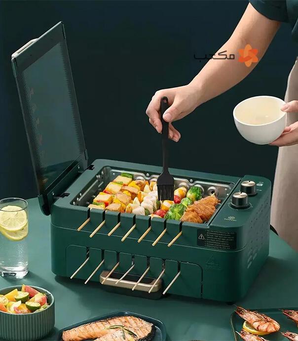 کباب پز برقی چند منظوره شیائومی مدل Liven Electric Barbecue Maker G26