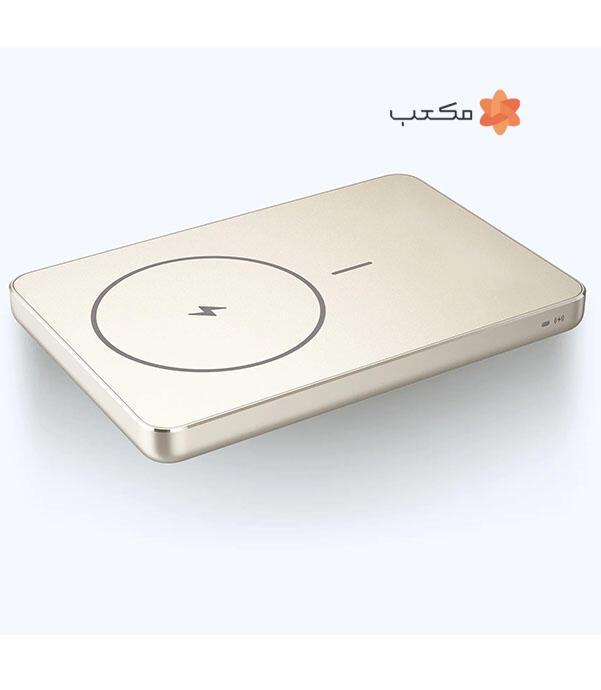 پاوربانک شیائومی مدل Xiaomi Super Slim Magnetic Power Bank با ظرفیت 5000 میلی‌ آمپر ساعت