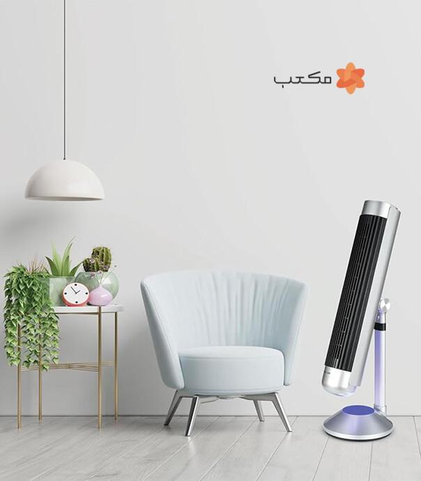 پنکه ایستاده بدون پره گرین لاین مدل Green Lion Breeze Tower Fan