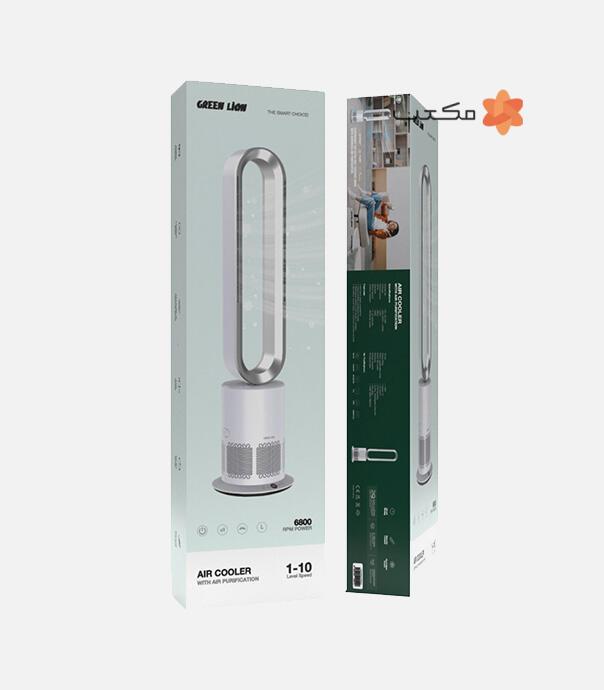 پنکه بدون پره با تصفیه هوا گرین لاین مدل Air Cooler With Air Purification