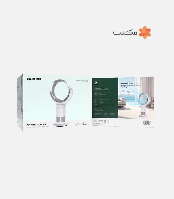 پنکه بدون پره گرین لاین مدل Green Lion Air Ring Cooler Electric Bladeless Fan
