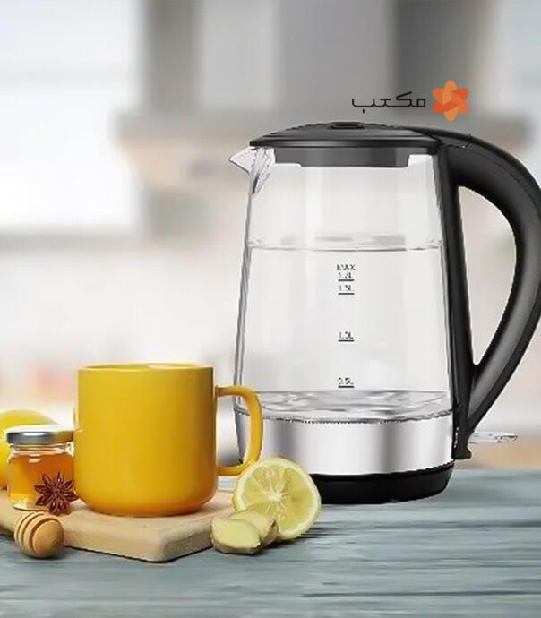 کتری برقی 1.7 لیتری لپرسو مدل LePresso 360 Transparent Quick-Boil Glass LPRGKTBK