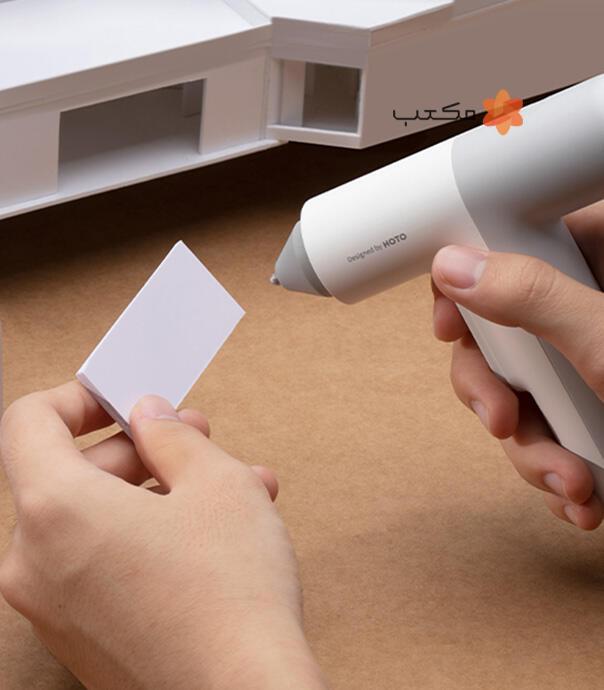 دستگاه چسب حرارتی شارژی شیائومی مدل HOTO EasyFlow Hot Glue Gun QWRJQ002