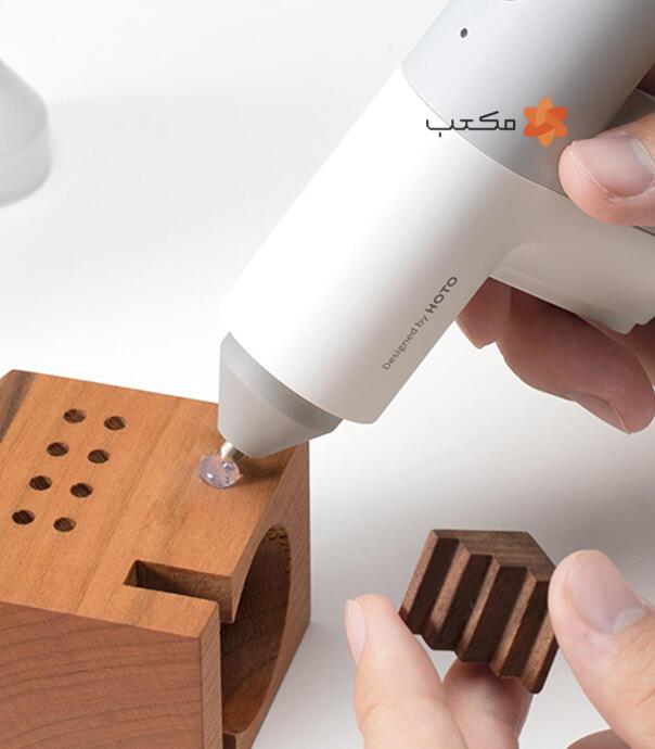 دستگاه چسب حرارتی شارژی شیائومی مدل HOTO EasyFlow Hot Glue Gun QWRJQ002