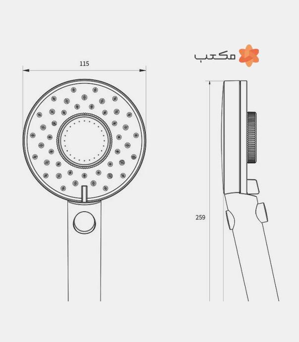 سردوش حمام شیائومی DiiiB مدل DXHS015-1