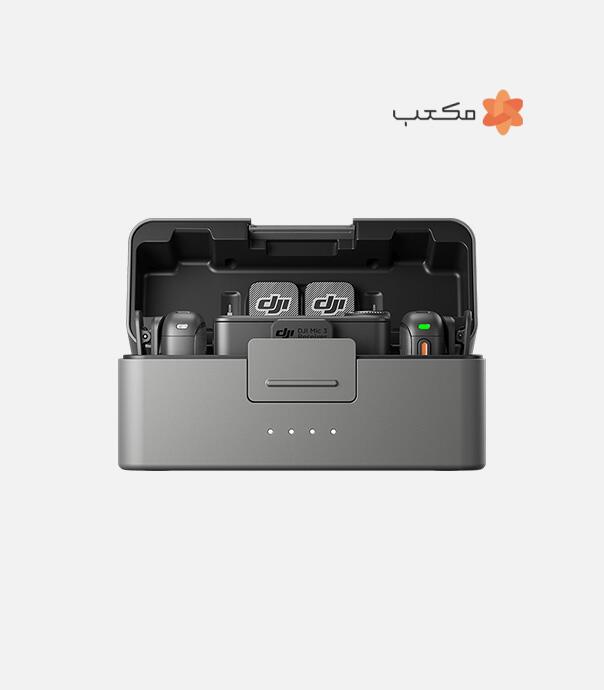 میکروفون بی‌سیم دوکاربره دی جی آی مدل DJI Mic 3 2-Person Compact Wireless Microphone