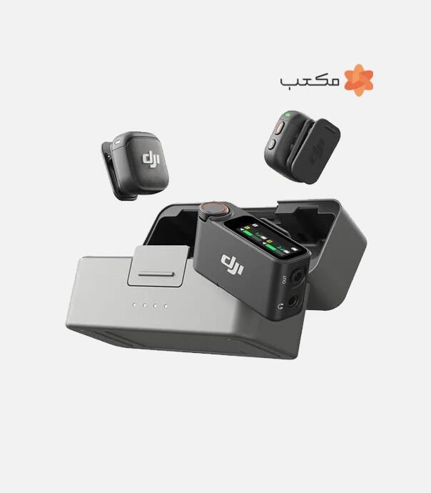 میکروفون بی‌سیم دوکاربره دی جی آی مدل DJI Mic 3 2-Person Compact Wireless Microphone