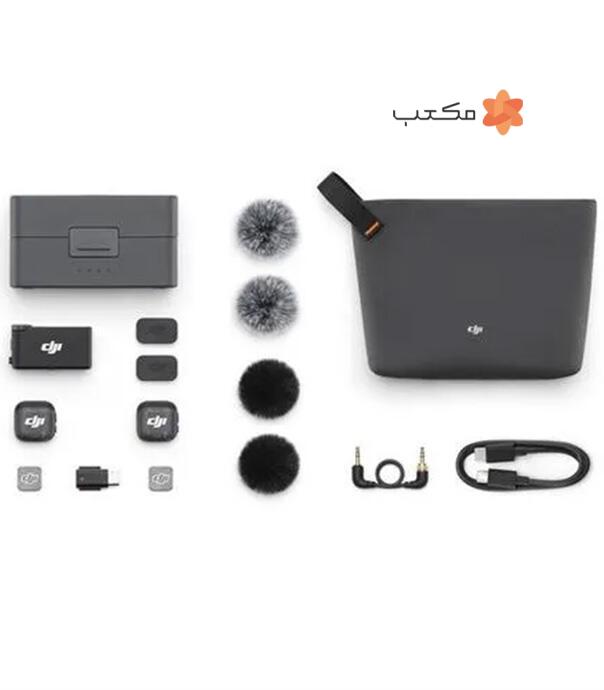 میکروفون بی‌سیم دوکاربره دی جی آی مدل DJI Mic 3 2-Person Compact Wireless Microphone
