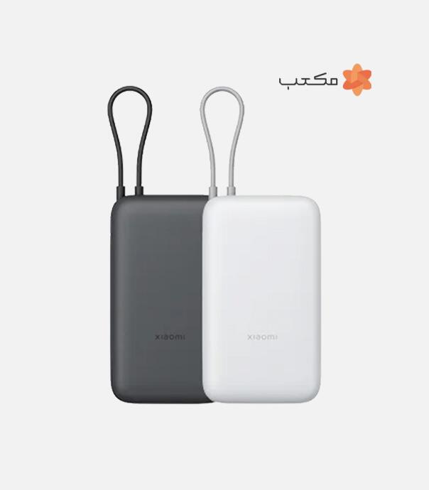 پاوربانک شیائومی مدل PB2020MI با کابل یکپارچه و ظرفیت 20000 میلی آمپر ساعت