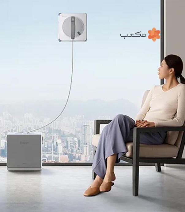 ربات شیشه شوی شیائومی مدل ECOVACS WINBOT W2S OMNI