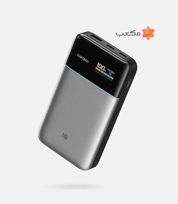 پاوربانک کاکتک مدل CUKTECH 15 Air PB150S با ظرفیت 15000 میلی آمپر ساعت