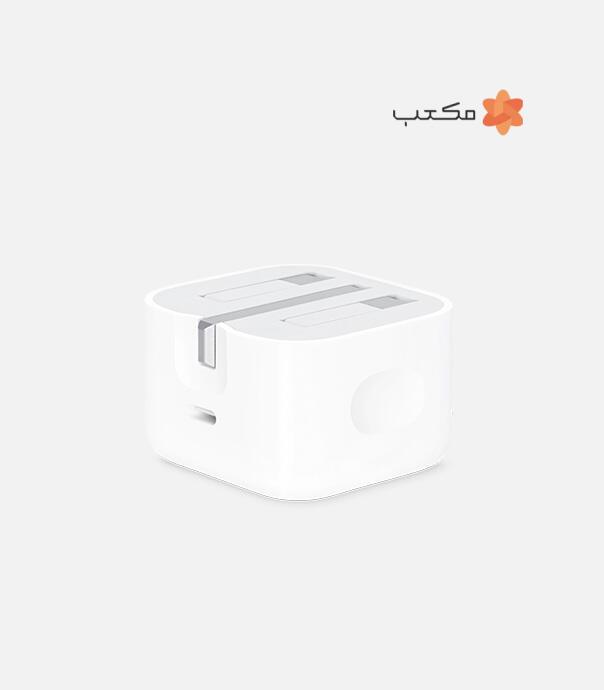 آداپتور اورجینال اپل 20 وات مدل 3 پین