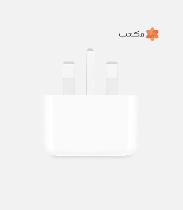 آداپتور اورجینال اپل 20 وات مدل 3 پین