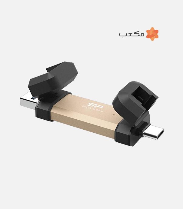اس اس دی اکسترنال سیلیکون پاور مدل DS72 ظرفیت 1 ترابایت رابط USB 3.2 Gen2