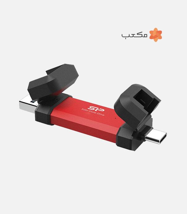 اس اس دی اکسترنال سیلیکون پاور مدل DS72 ظرفیت 1 ترابایت رابط USB 3.2 Gen2