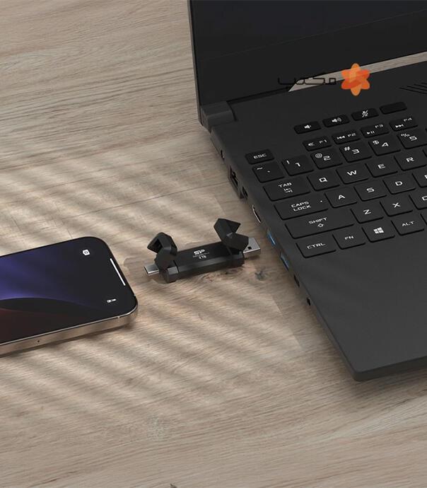 اس اس دی اکسترنال سیلیکون پاور مدل DS72 ظرفیت 1 ترابایت رابط USB 3.2 Gen2