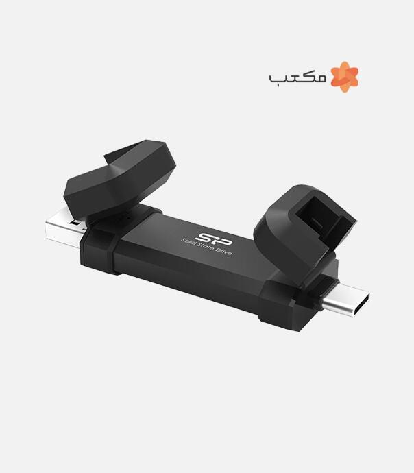 اس اس دی اکسترنال سیلیکون پاور مدل DS72 ظرفیت 1 ترابایت رابط USB 3.2 Gen2