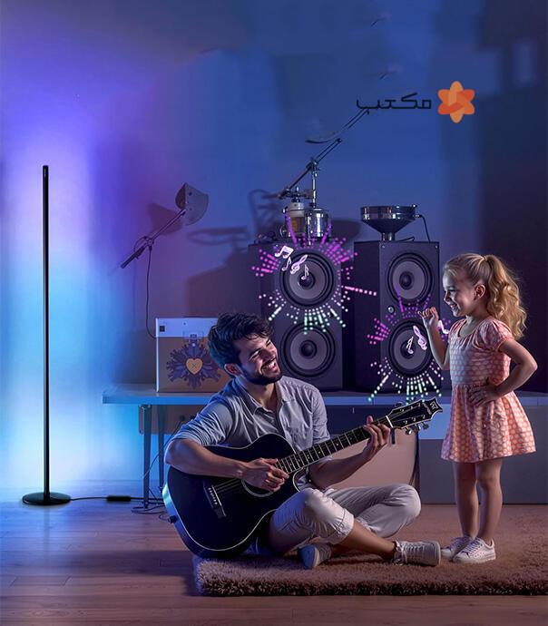 چراغ هوشمند گووی مدل RGBICWW Floor Lamp 2 H607C