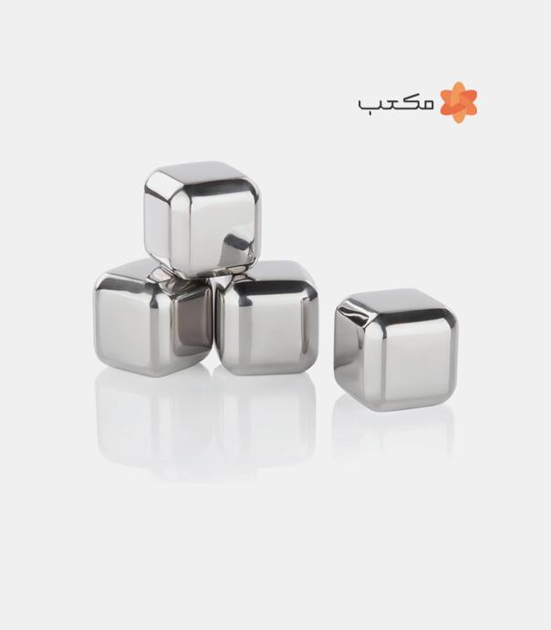 قالب یخ استیل Cooling Cubes (پک ۴ عددی)