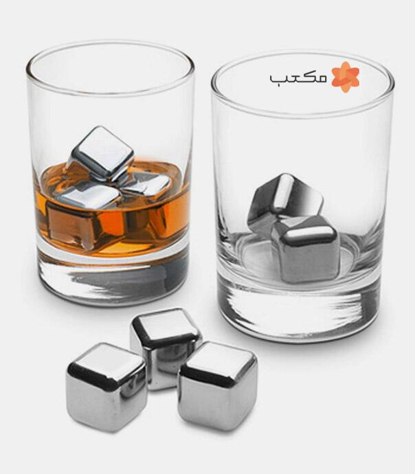 قالب یخ استیل Cooling Cubes (پک ۴ عددی)